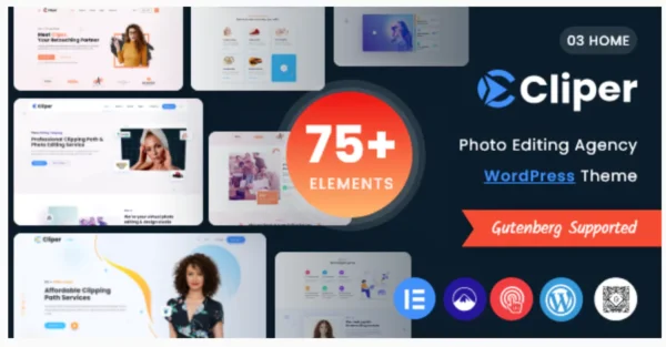Cliper - Clipping Path Agency WordPress Theme