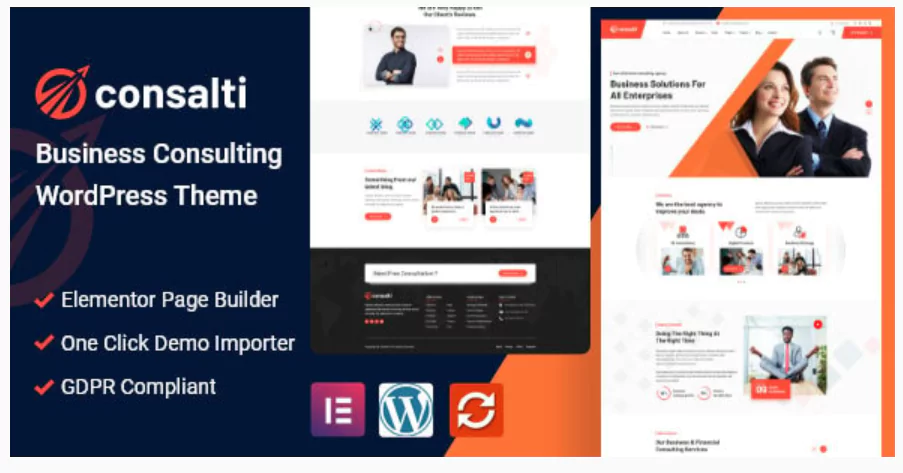 Consalti - Consultancy & Business WordPress Theme
