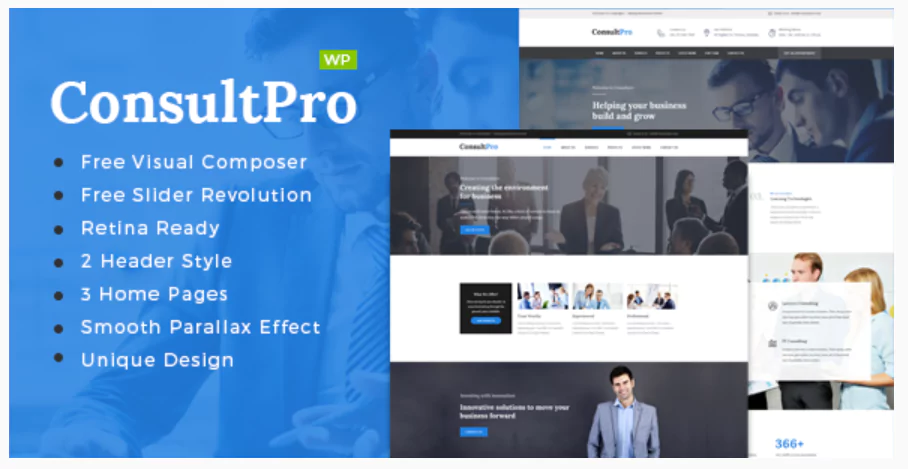 ConsultPro : Finance and Consultancy WordPress Theme