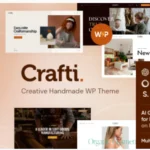 Crafti - Handmade Store WordPress Theme