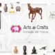 Crafts & Arts - Handmade Artist WordPress