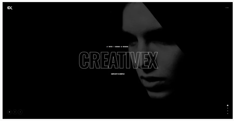 Creativex - A Bold Portfolio WordPress Theme