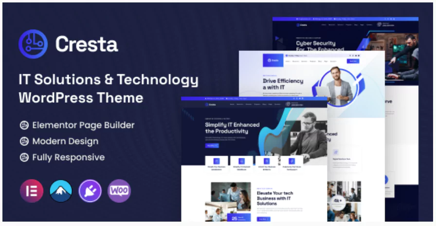 Cresta - IT Solutions & Technology WordPress Theme