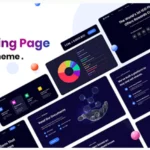 Cryptlight - ICO NFT AI Landing Page WordPress Theme