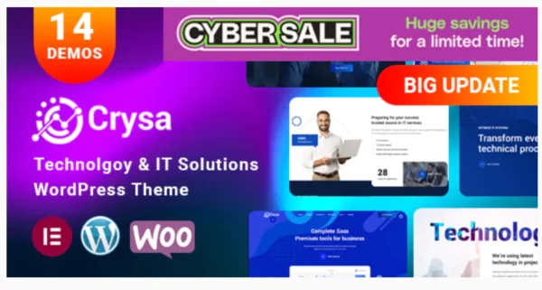 Crysa - IT Solutions WordPress