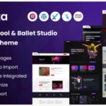 Danza – Dancing School and Ballet Studio WordPress Theme