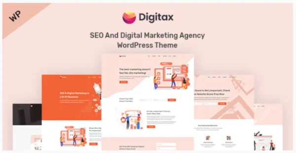 Digitax - SEO & Digital Marketing Agency WordPress Theme