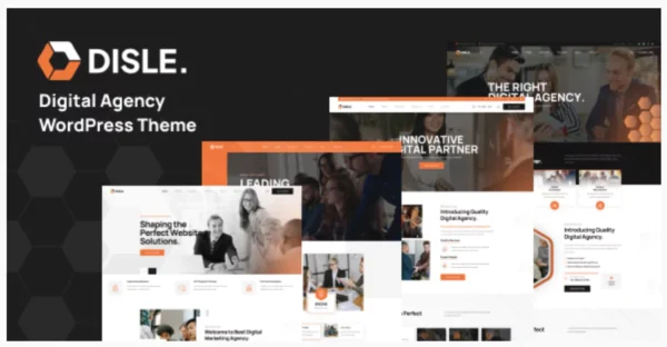 Disle - Digital Agency WordPress Theme