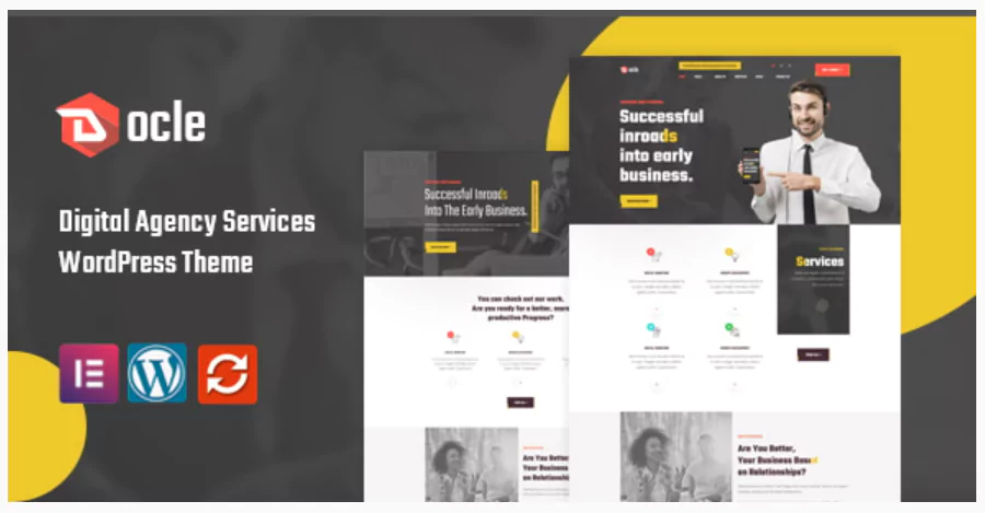 Docle - Digital Agency Services WordPress Theme