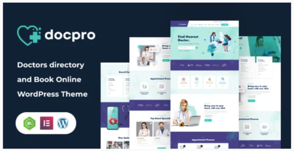 Docpro - Doctors directory WordPress Theme