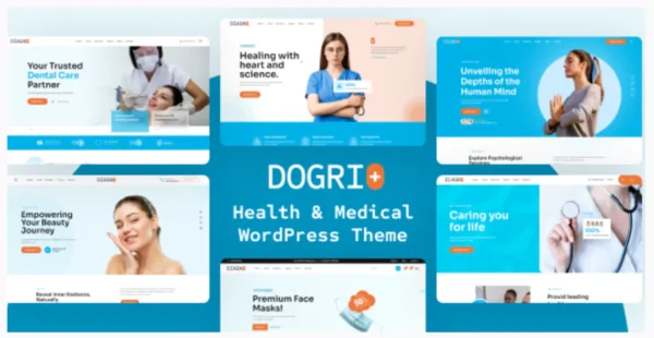 Dogri - Health & Medical Service WordPress Theme