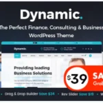 Dynamic - Finance and Consulting Business WordPress Theme