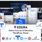 Edura – Online Courses & Education WordPress Theme