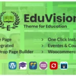 Eduvision - Online Course Multipurpose Education WordPress Theme