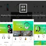 Electronics eCommerce WordPress Woocommerce Theme - Exzo