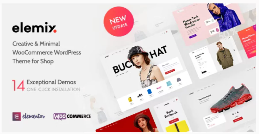 Elemix - Modern & Creative Elementor WooCommerce Theme