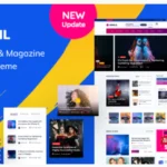 Ennlil - Modern Magazine WordPress Theme with Dark Mode + WooCommerce