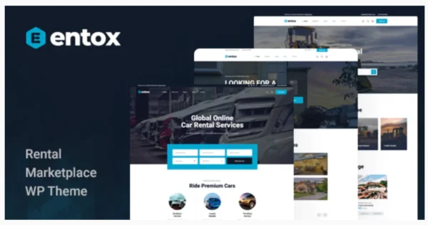 Entox - Rental Marketplace WordPress Theme