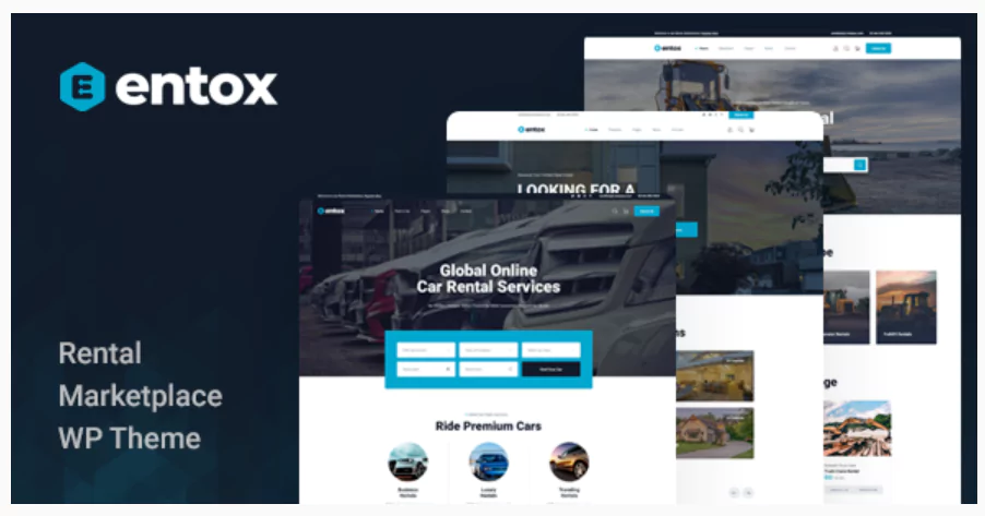 Entox - Rental Marketplace WordPress Theme