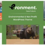 Eronment - Environmental WordPress theme