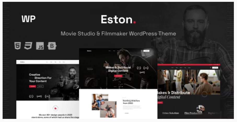 Eston - Movie Studio & Filmmaker WordPress Theme