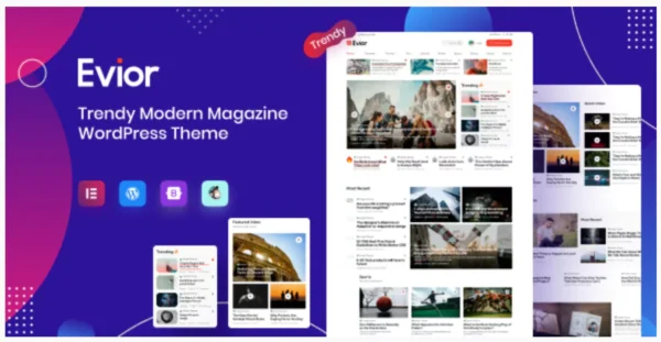 Evior - Modern Magazine WordPress Theme