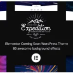 Expedition - Elementor Coming Soon WordPress Theme