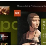 Expo - Art & Gallery WordPress Theme