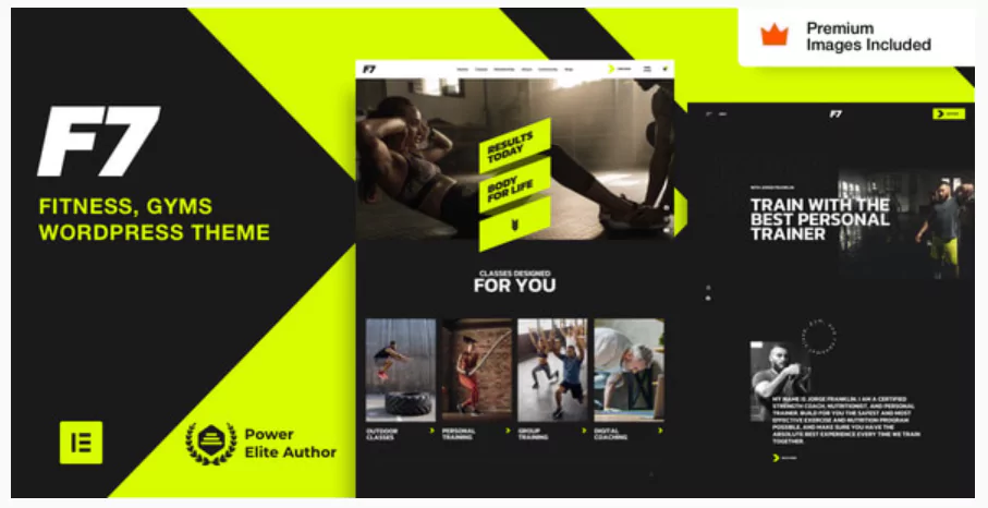 F7 - Gym WordPress Theme