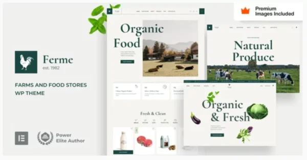 Ferme - Food Farm Ecommerce WordPress Theme