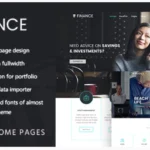 Finance Consultant - Consulting WordPress Theme