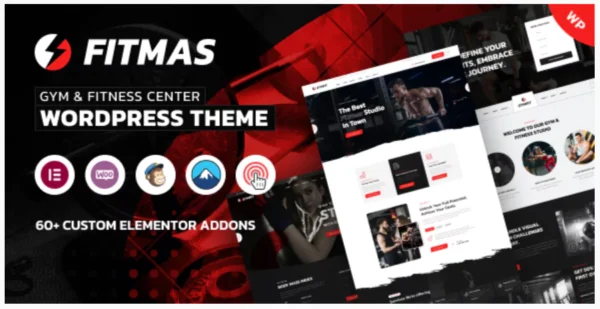 Fitmas - Gym & Fitness Center WordPress Theme