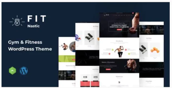 Fitnastic | Gym & Fitness WordPress Theme