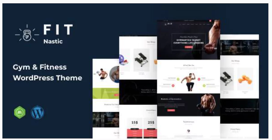 Fitnastic | Gym & Fitness WordPress Theme