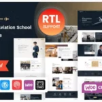 Flynext - Multipurpose Aviation WordPress Theme + RTL