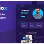 Foliox - Personal Portfolio WordPress Theme