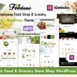 Foodano - Food Shop & Marketplace WordPress Theme