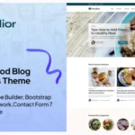 Foodior - Personal Food Blog WordPress Theme