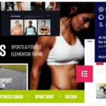 Fortius - Sports & Fitness Elementor WordPress Theme