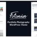 Fotonia - Portfolio Photography Theme for WordPress