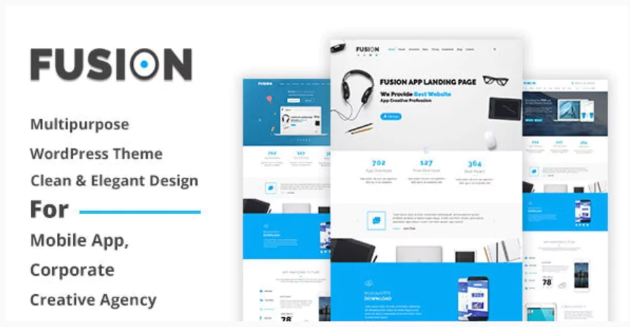 Fusion – Responsive Multipurpose WordPress Theme