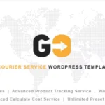 GO Courier– Delivery Transport WordPress Theme