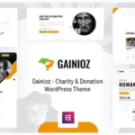 Gainioz - Charity & Donation WordPress Theme