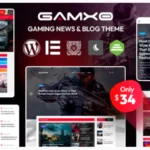 Gamxo - WordPress Gaming News & Blog Theme