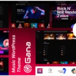 Gana - Music and Event WordPress Theme