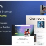 Gentech – IT Solutions & Startup WordPress Theme