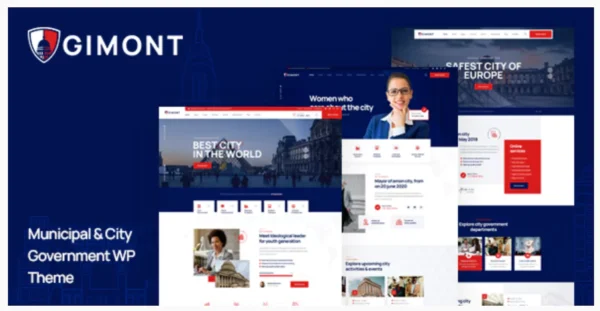 Gimont - City Government WordPress Theme