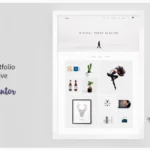 Glacier - Minimal WordPress Portfolio Theme