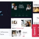 GoAhead — Business Startup WordPress Theme