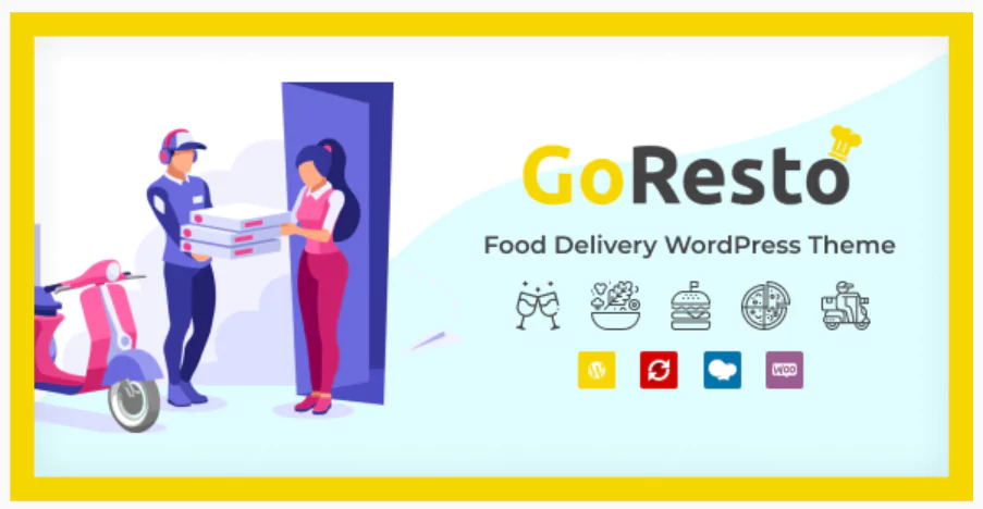 GoResto - Restaurant Food Delivery WordPress Theme